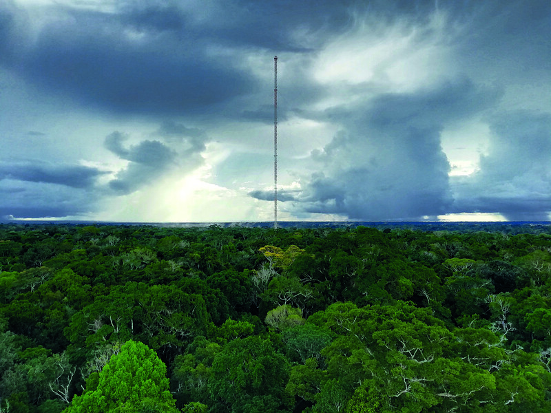 The Amazon Tall Tower Observatory, photo by Sebastian Brill, MPI-C